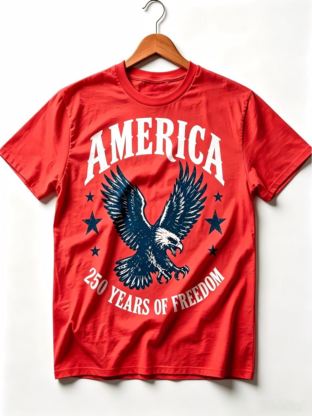 AMERICA Patriotic Eagle Graphics Womens Mens T-shirt Unisex